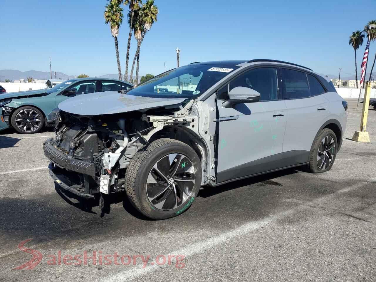 2022 VOLKSWAGEN ID.4 PRO S — VIN WVGTMPE25NP074125