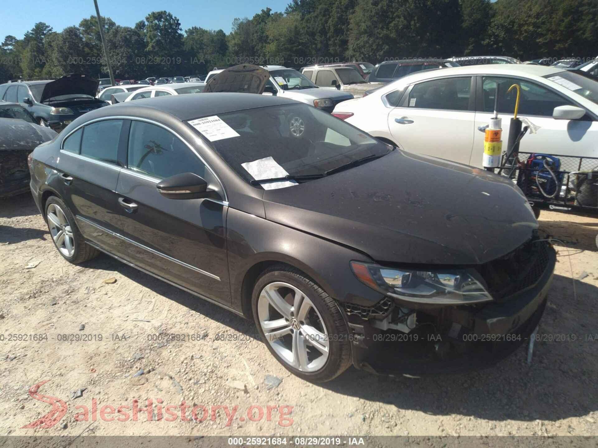2013 VOLKSWAGEN CC — VIN WVWBN7AN0DE519250