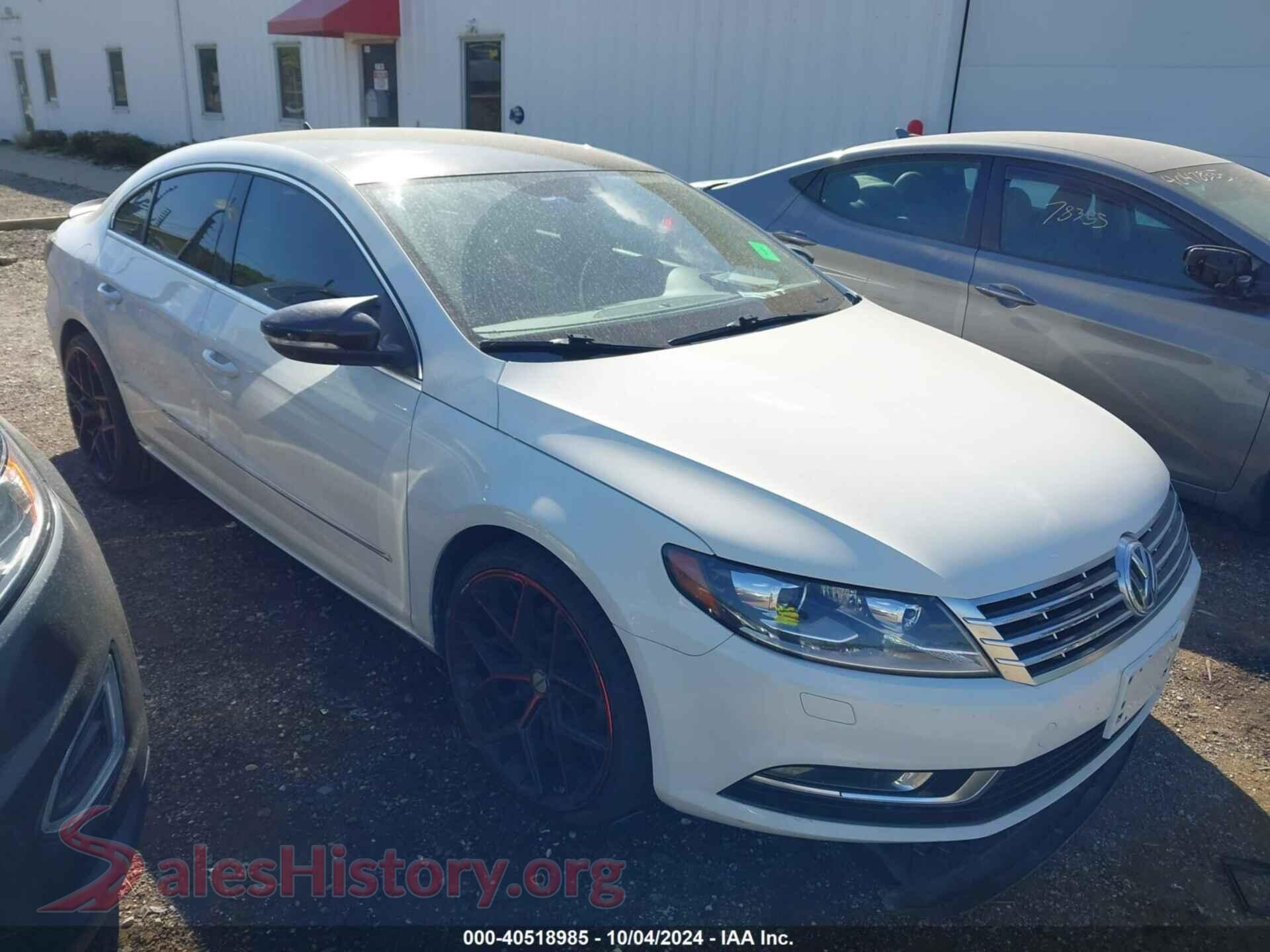 2014 VOLKSWAGEN CC — VIN WVWBN7AN4EE507619