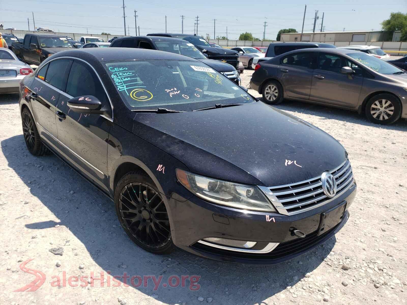 2013 VOLKSWAGEN CC — VIN WVWBN7AN6DE511539