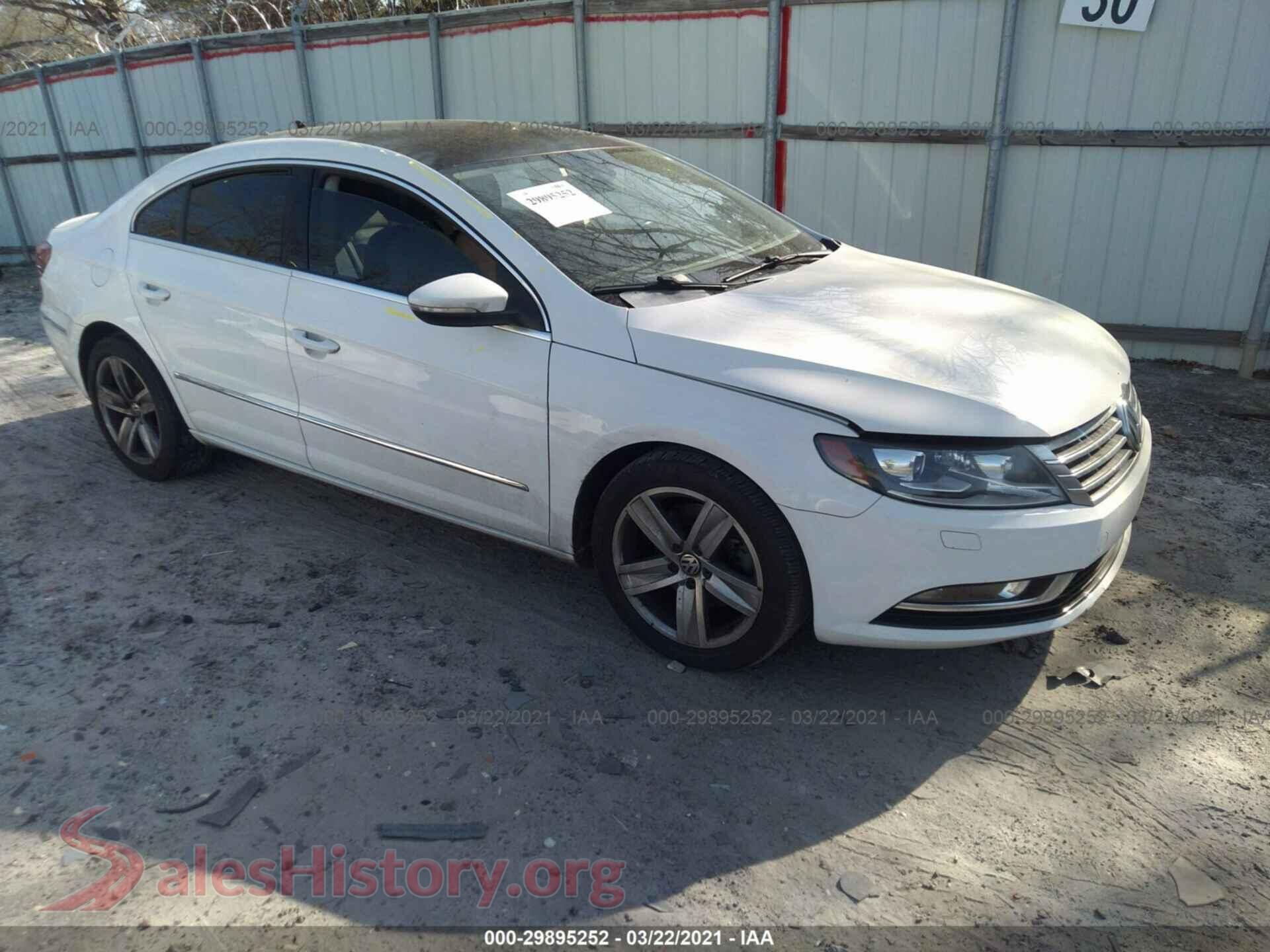 2013 VOLKSWAGEN CC — VIN WVWBN7AN7DE532920