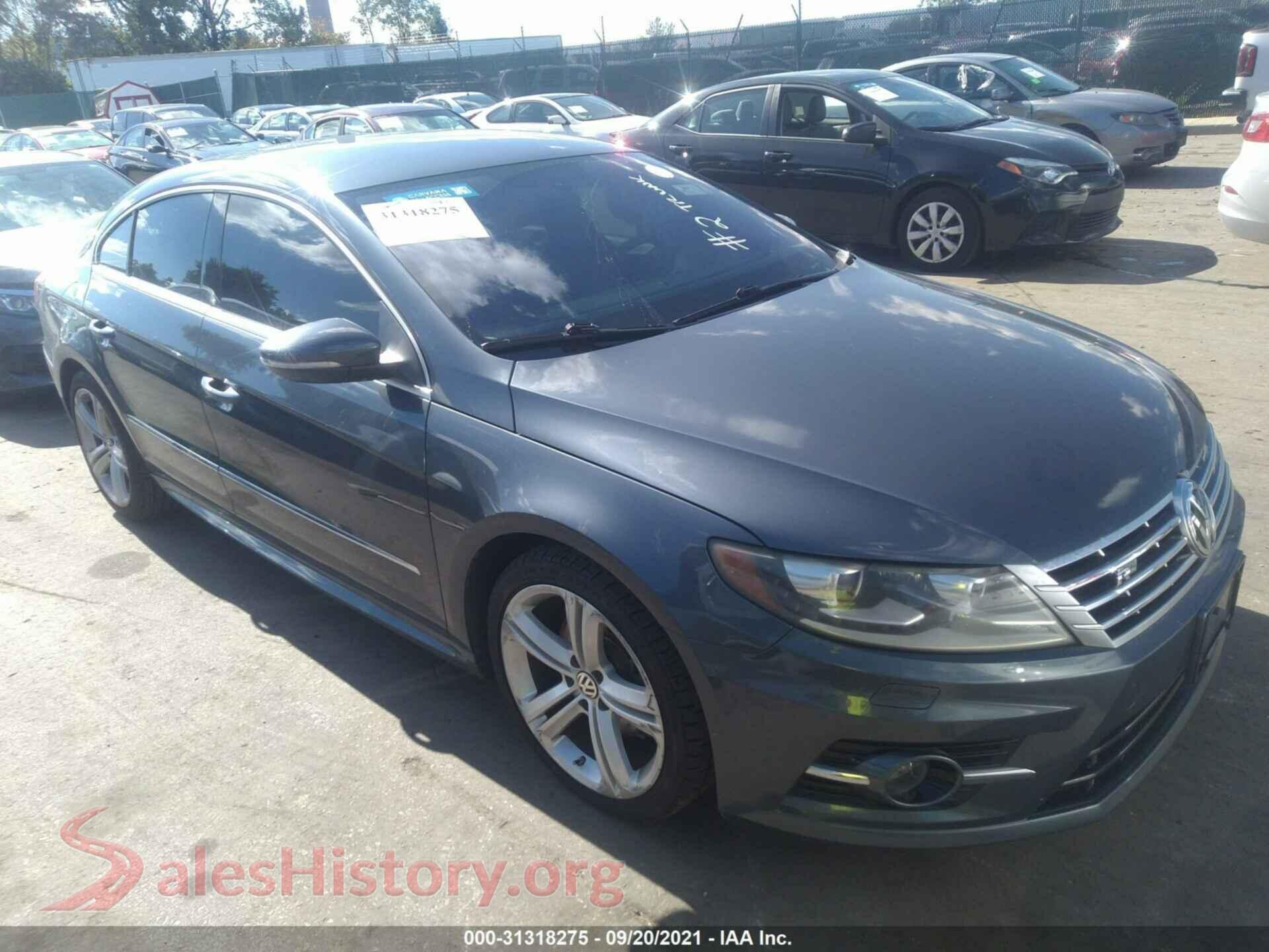 2013 VOLKSWAGEN CC — VIN WVWBP7AN3DE566525