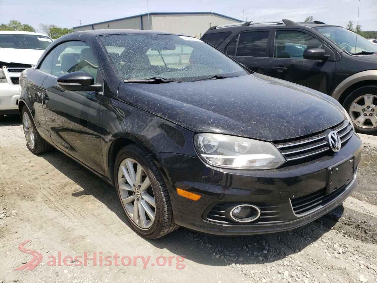 2012 VOLKSWAGEN EOS — VIN WVWBW7AH8CV001540