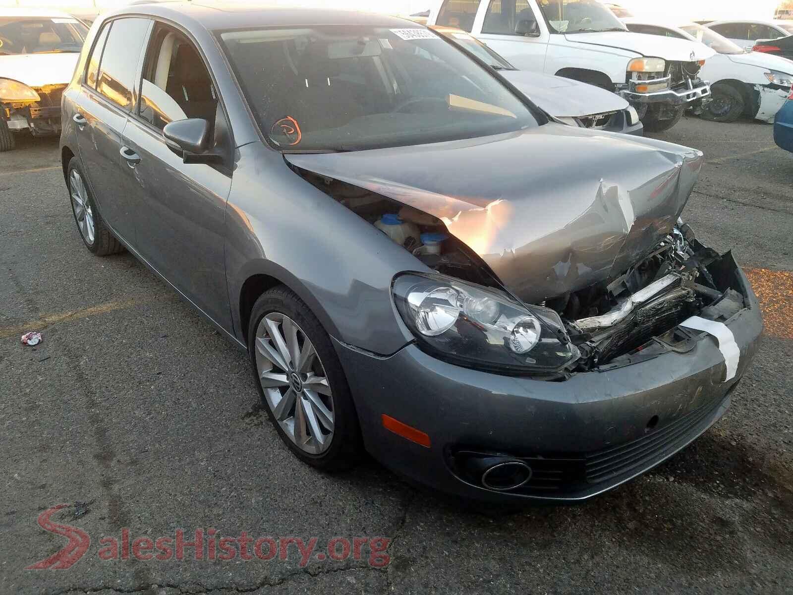 2012 VOLKSWAGEN GOLF — VIN WVWDM7AJ6CW327722