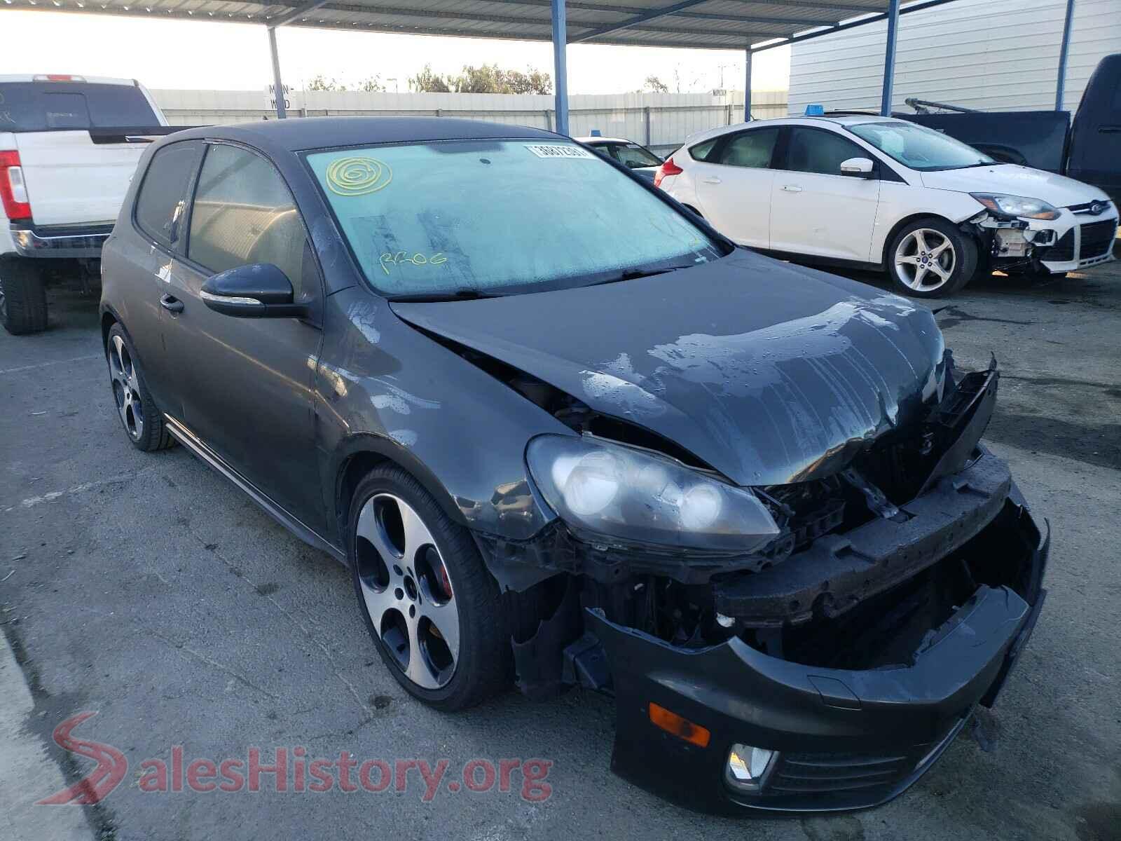 2013 VOLKSWAGEN GTI — VIN WVWFD7AJXDW104772