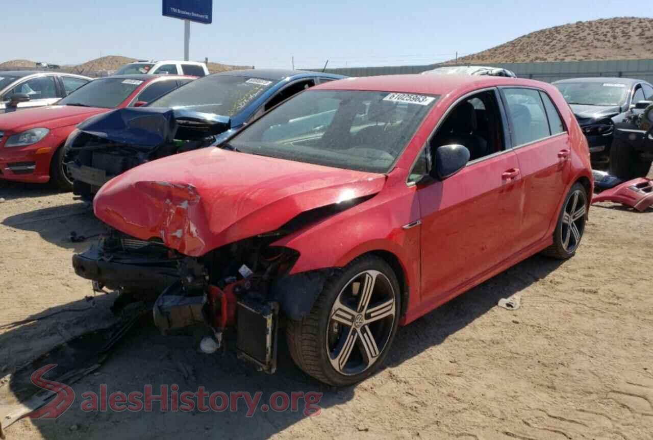 2016 VOLKSWAGEN GOLF — VIN WVWLF7AU9GW242752