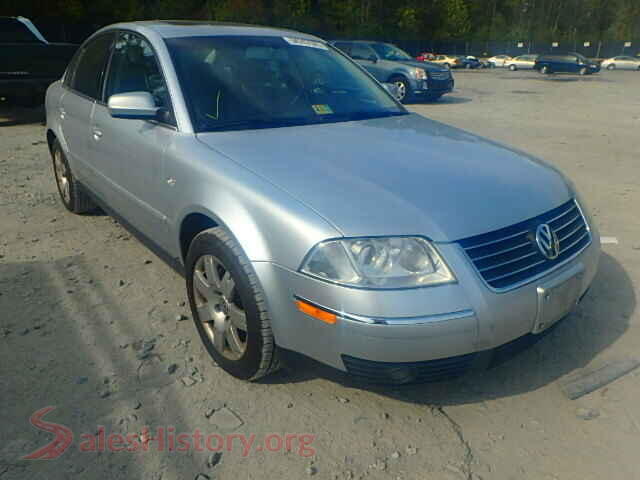2003 VOLKSWAGEN PASSAT — VIN WVWRH63B63P046329