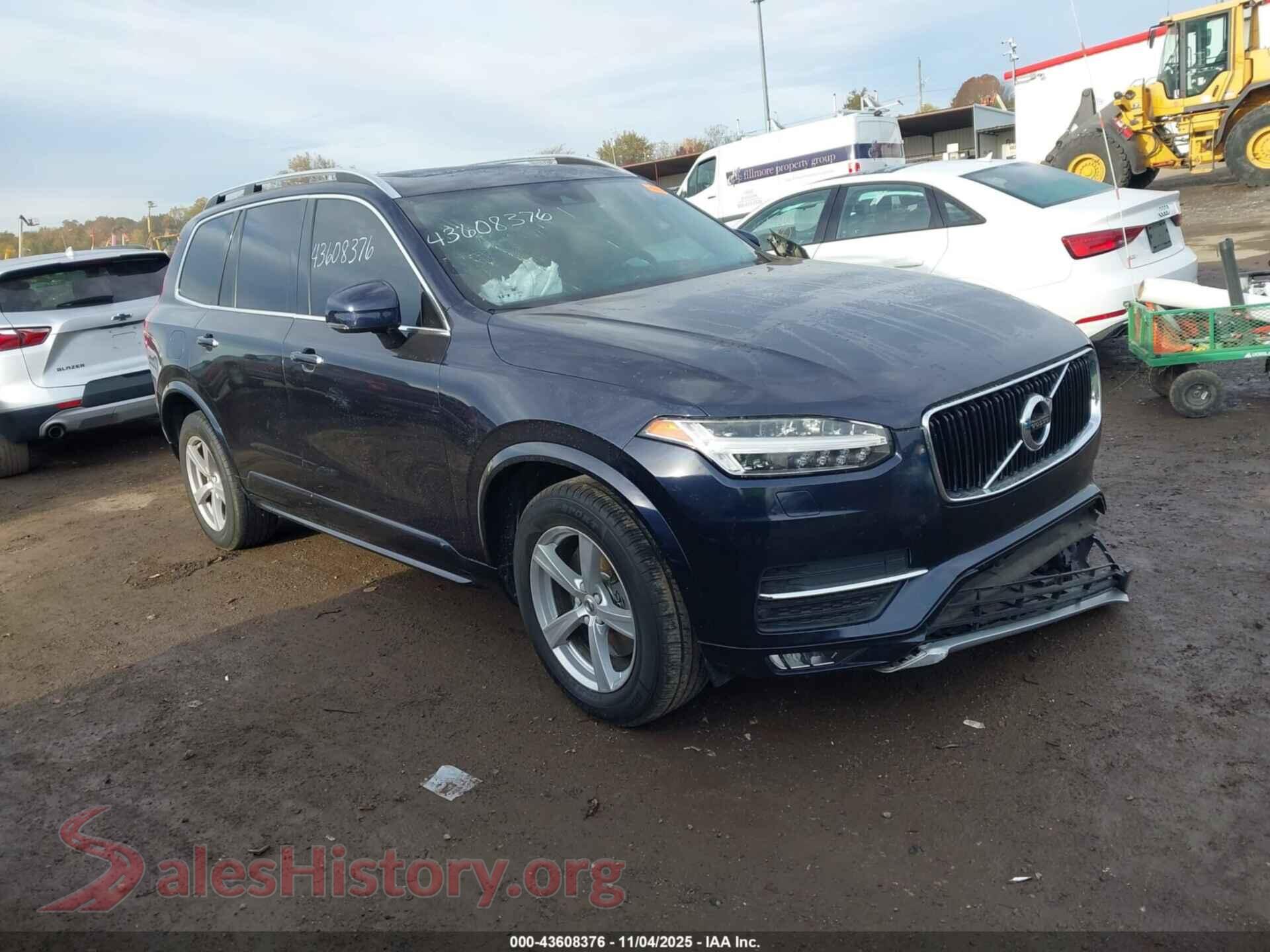 2017 VOLVO XC90 — VIN YV4A22PK8H1118978
