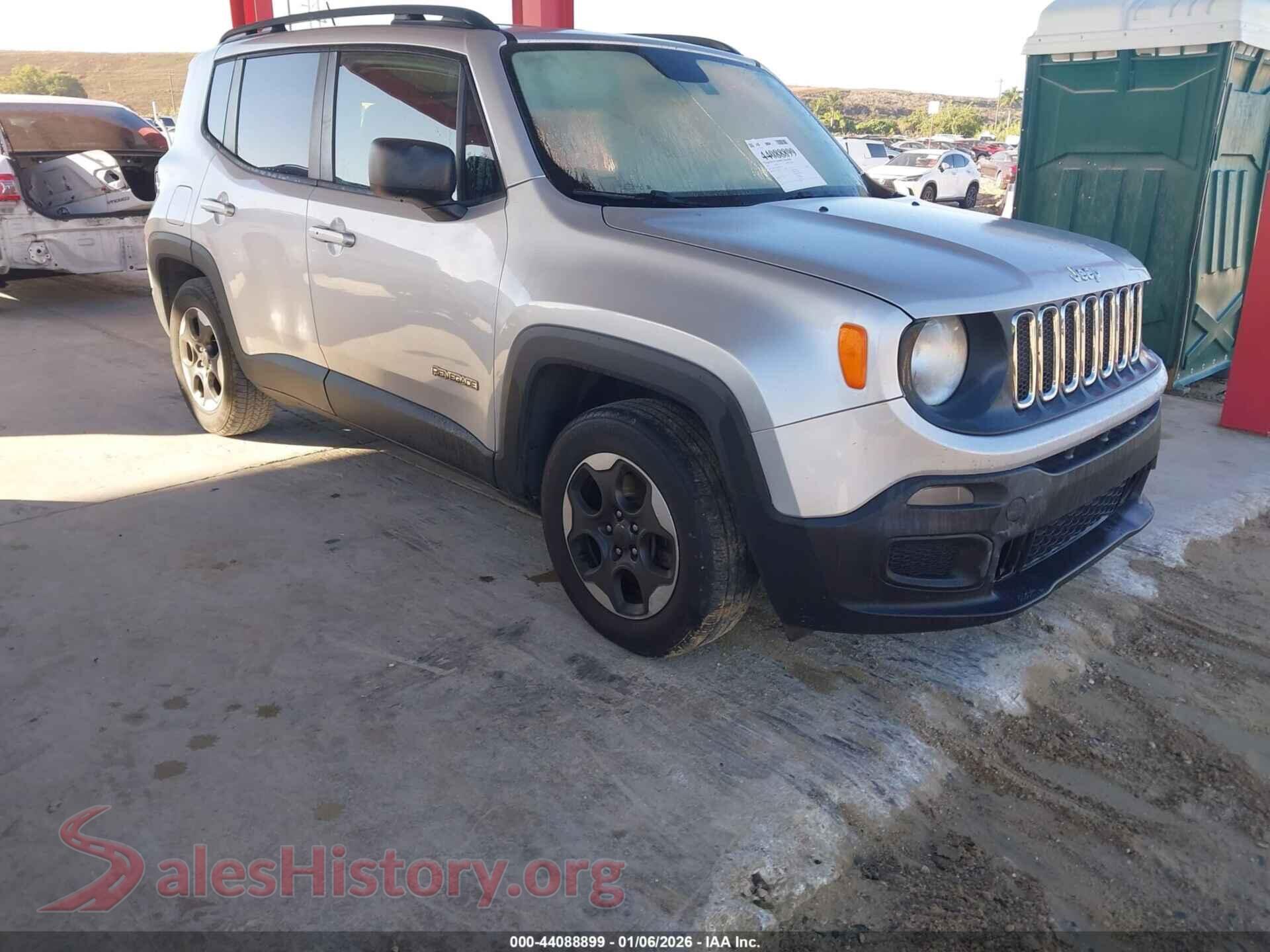 2017 JEEP RENEGADE — VIN ZACCJAAB6HPE52783
