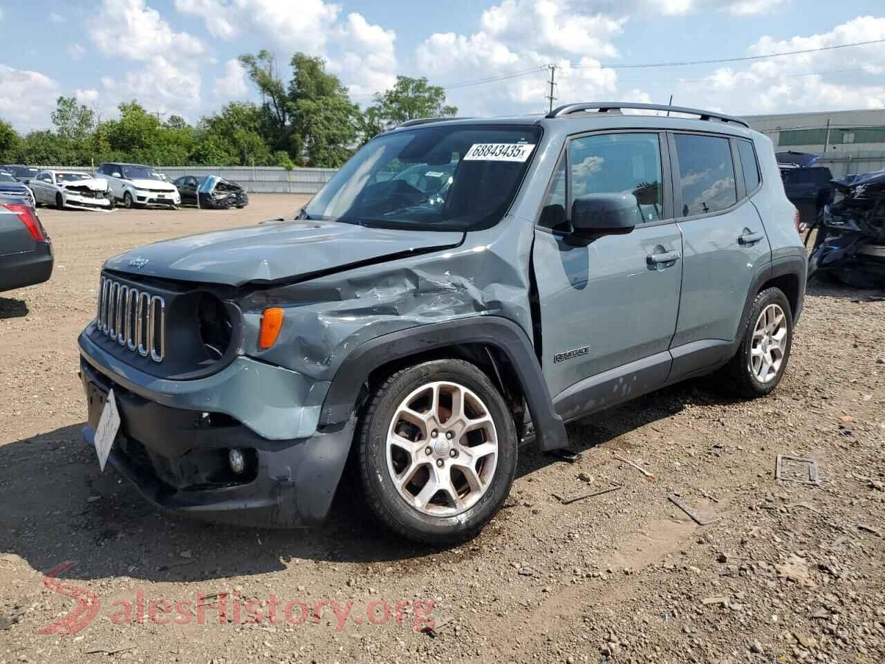 2018 JEEP RENEGADE — VIN ZACCJABB4JPH46266