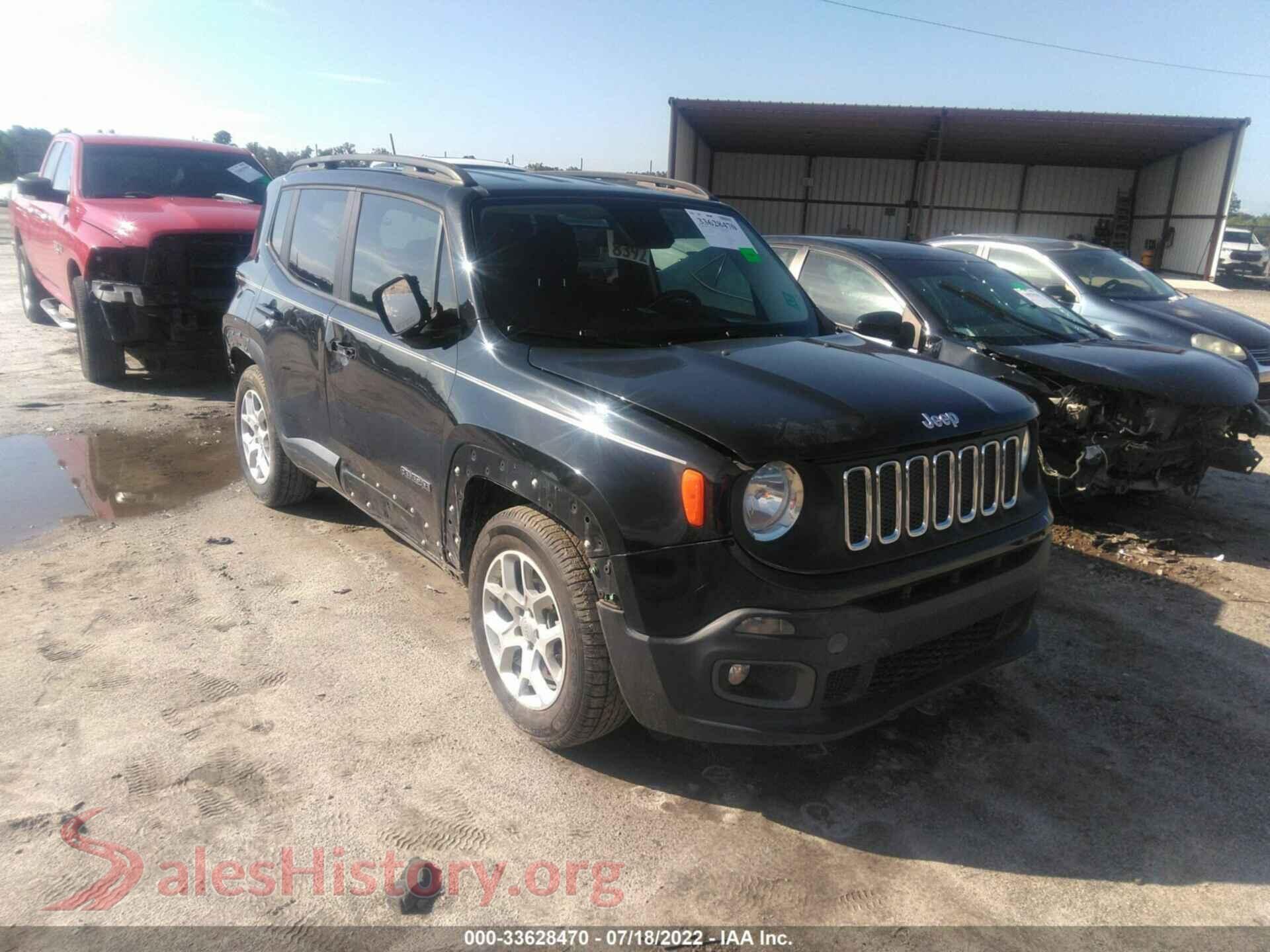 2015 JEEP RENEGADE — VIN ZACCJABT0FPB72161
