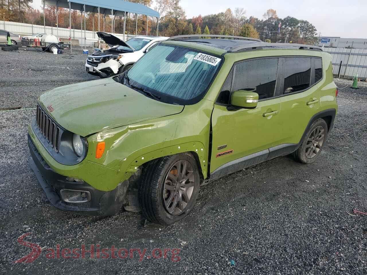 2016 JEEP RENEGADE — VIN ZACCJABT0GPC63374