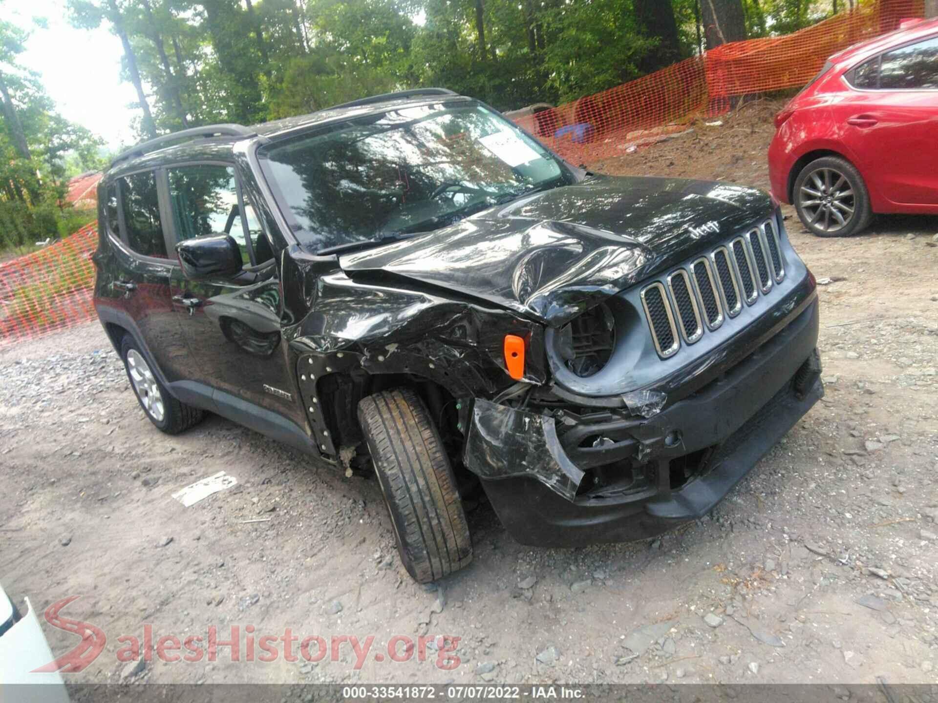 2015 JEEP RENEGADE — VIN ZACCJABT6FPB32660