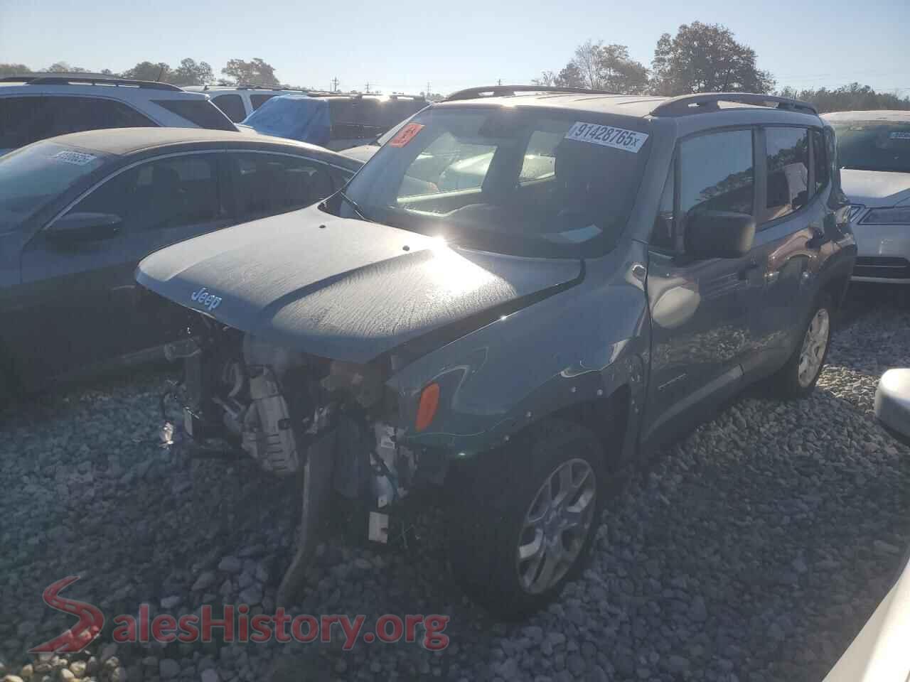 2018 JEEP RENEGADE — VIN ZACCJBAB3JPJ51803