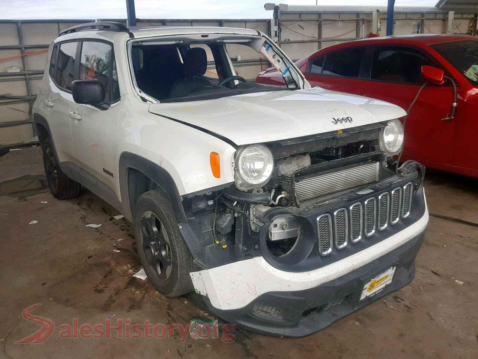 2017 JEEP RENEGADE S — VIN ZACCJBAB8HPF91707