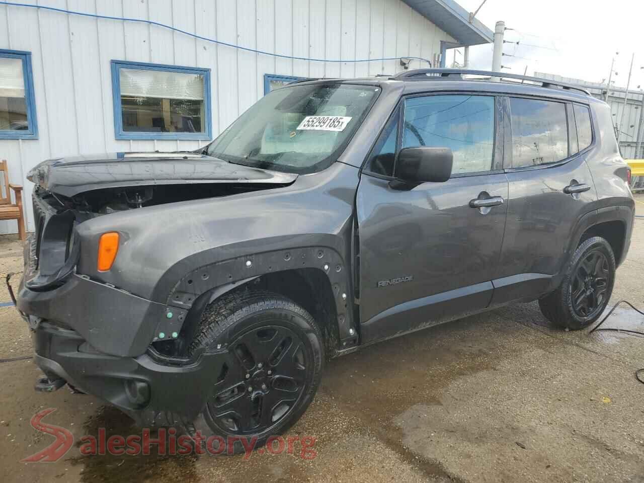 2018 JEEP RENEGADE — VIN ZACCJBAB9JPH64124