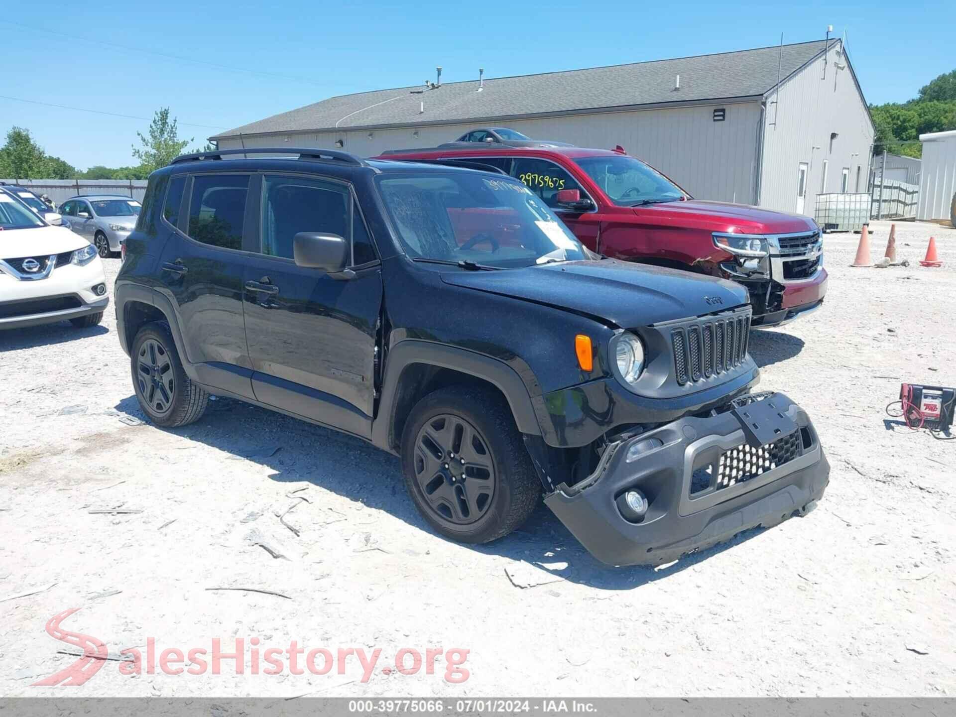 2018 JEEP RENEGADE — VIN ZACCJBABXJPH71938