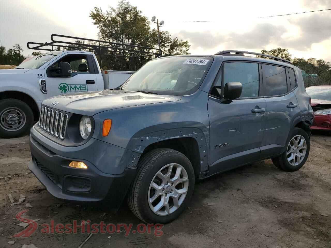 2018 JEEP RENEGADE — VIN ZACCJBABXJPJ55833