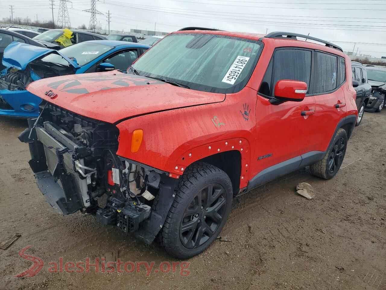 2017 JEEP RENEGADE — VIN ZACCJBBB0HPG12967