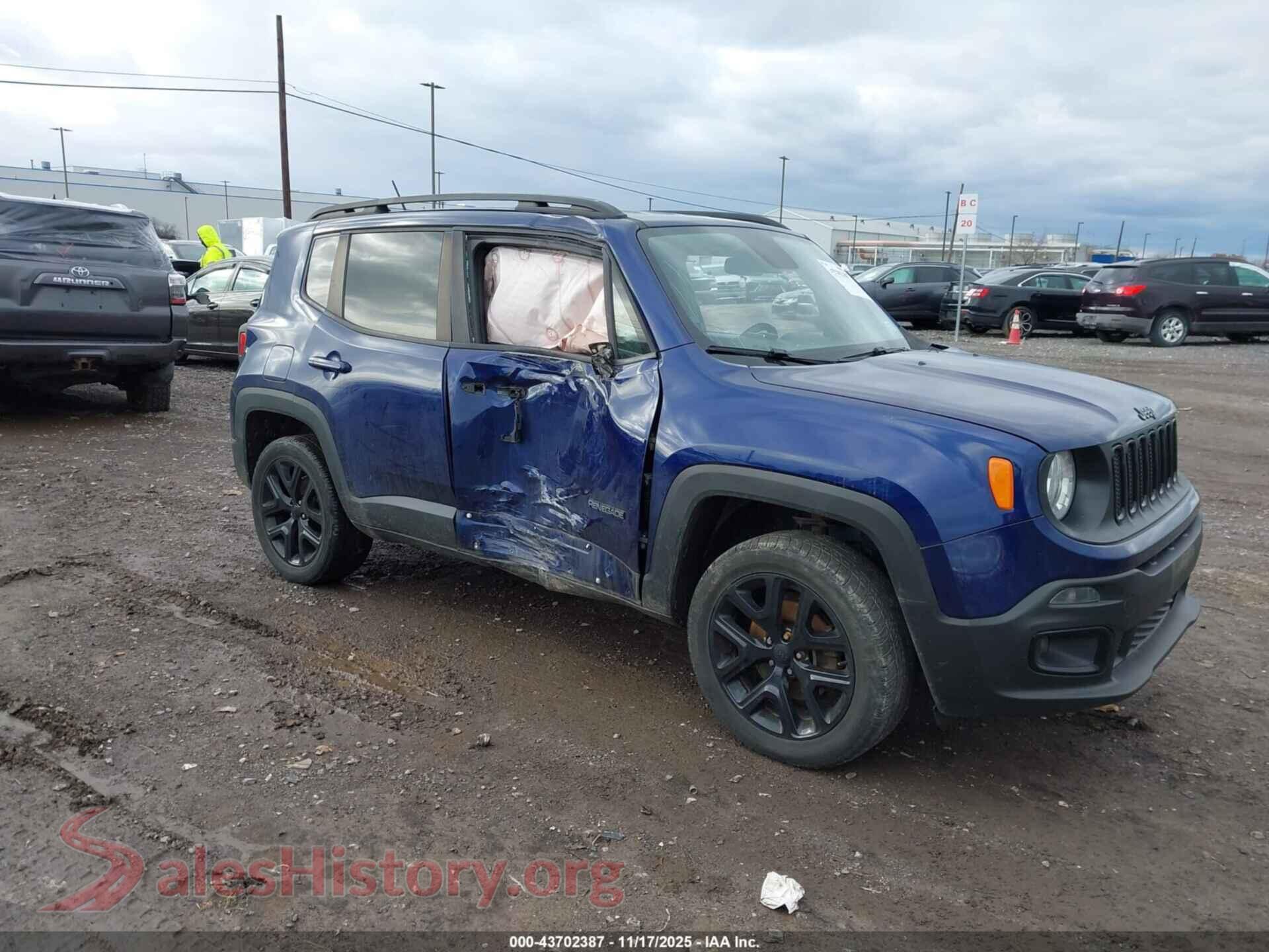 2017 JEEP RENEGADE — VIN ZACCJBBB1HPE84478