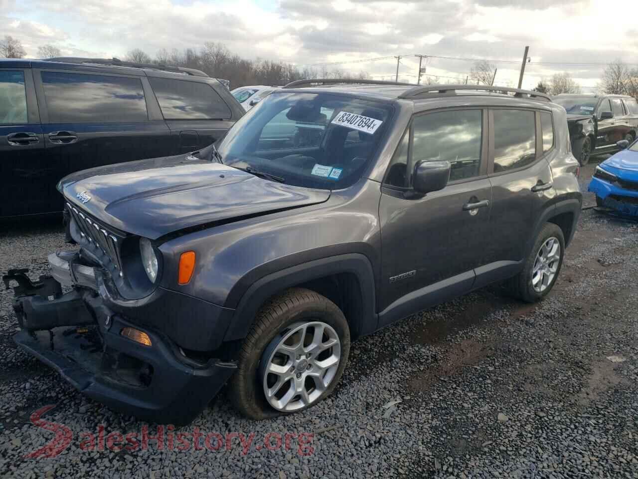 2018 JEEP RENEGADE — VIN ZACCJBBB1JPH17166