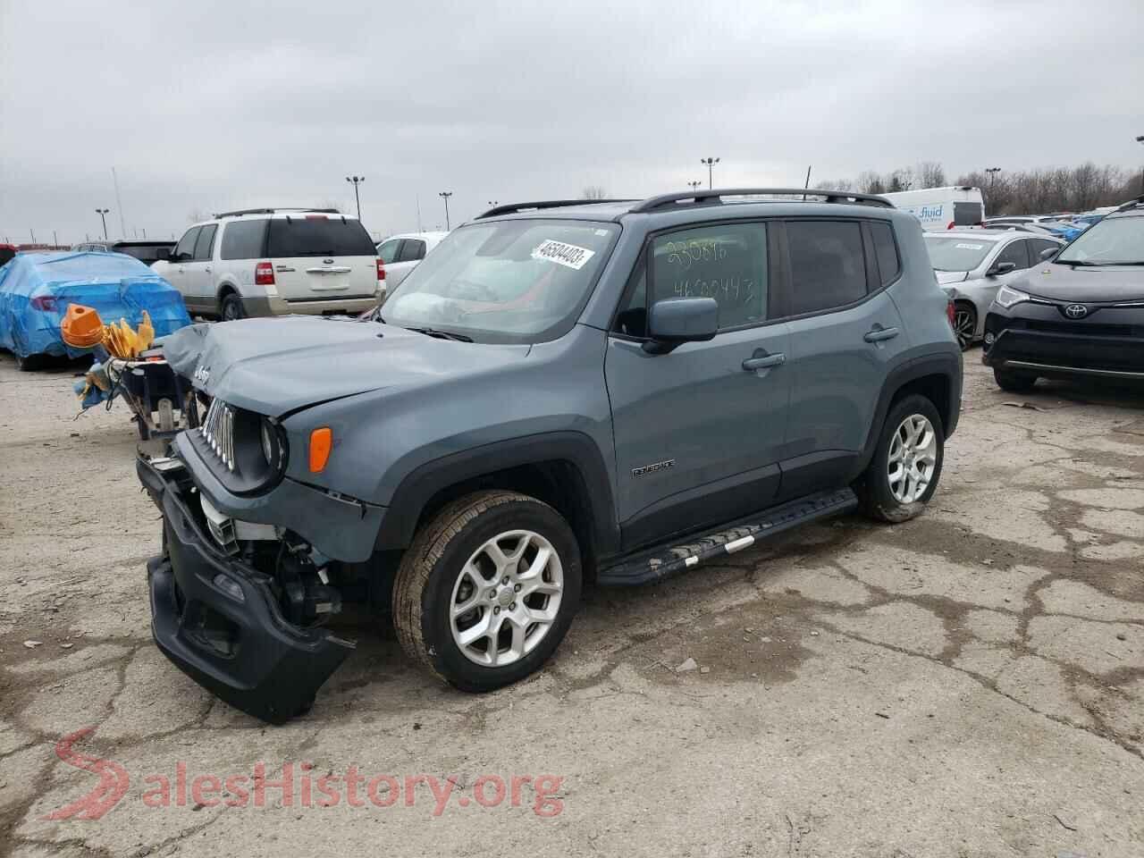 2018 JEEP RENEGADE — VIN ZACCJBBB1JPH74144