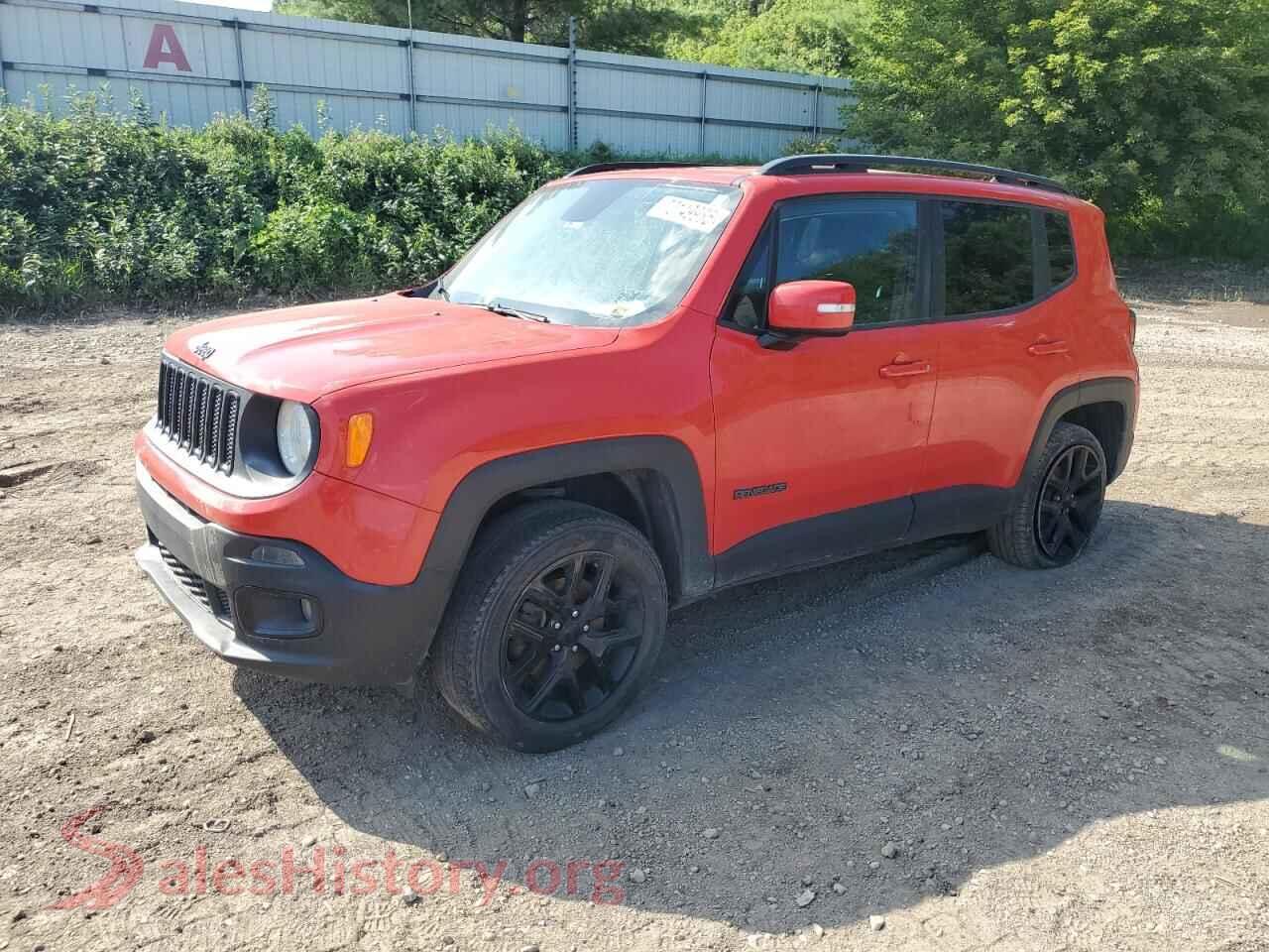 2018 JEEP RENEGADE — VIN ZACCJBBB2JPG93878