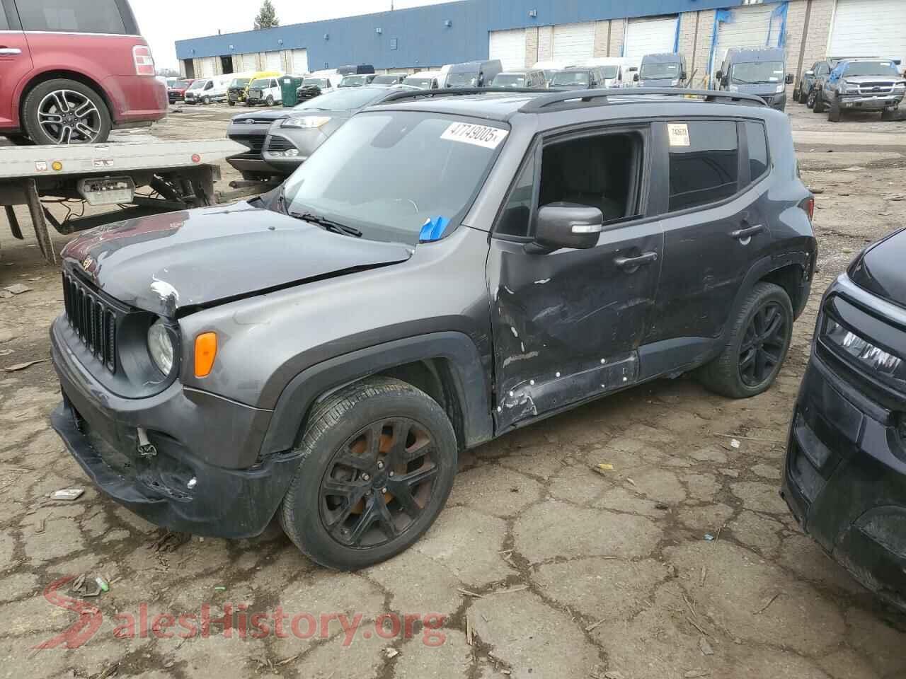 2017 JEEP RENEGADE — VIN ZACCJBBB3HPG09691