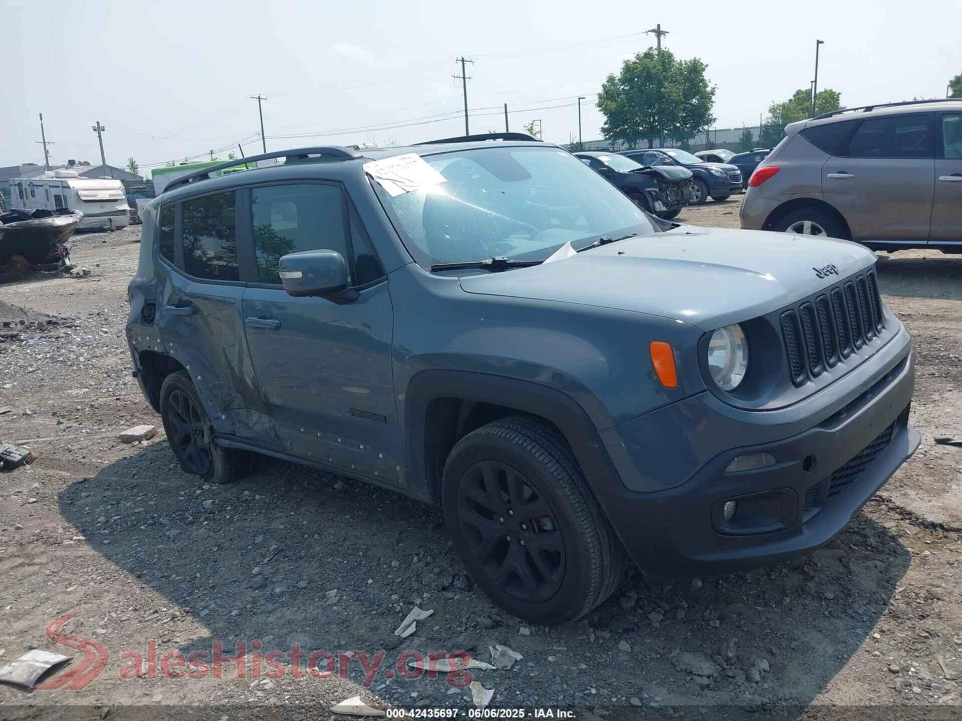 2018 JEEP RENEGADE — VIN ZACCJBBB5JPH78116