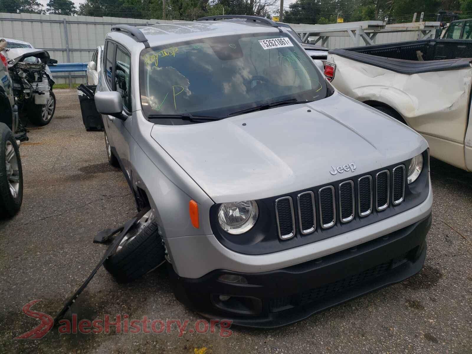 2018 JEEP RENEGADE — VIN ZACCJBBB5JPJ35438