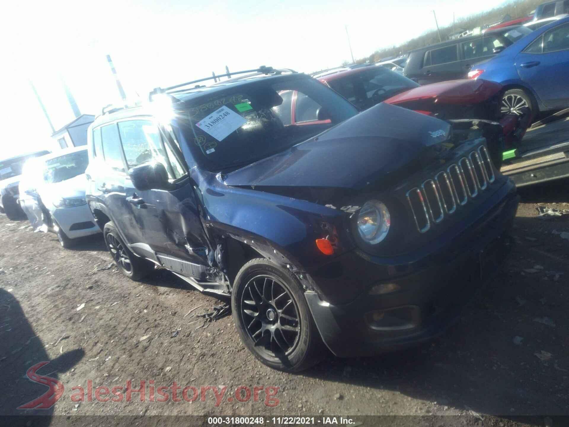 2017 JEEP RENEGADE — VIN ZACCJBBB6HPE86209