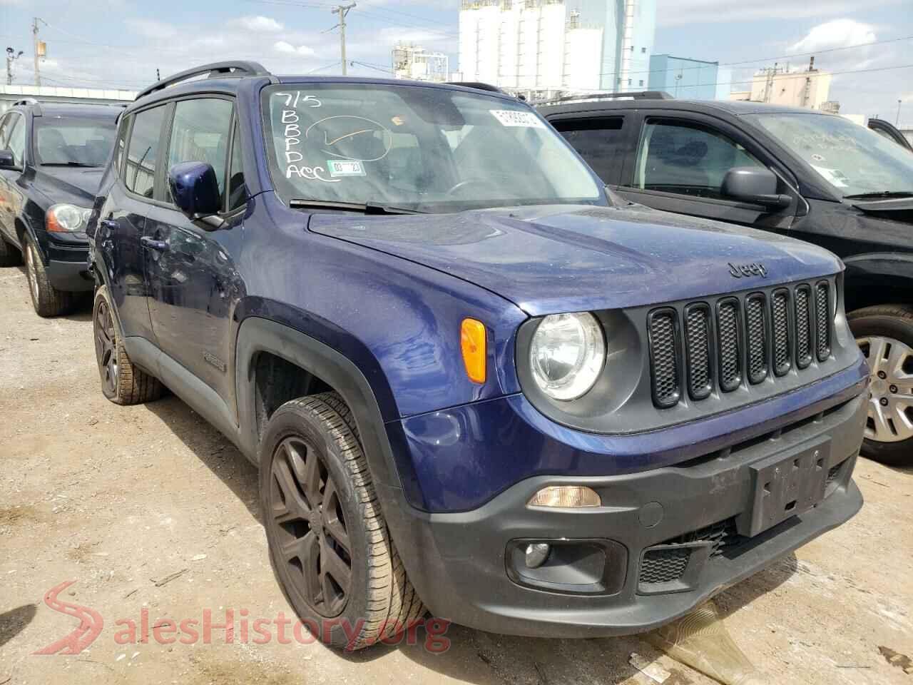2017 JEEP RENEGADE — VIN ZACCJBBB8HPF63985