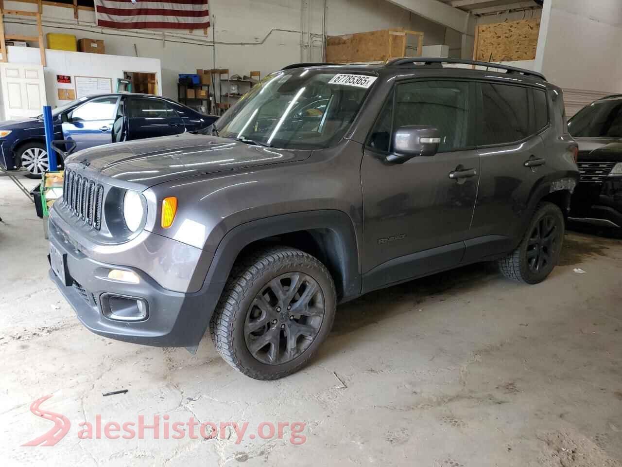 2018 JEEP RENEGADE — VIN ZACCJBBB9JPJ06086