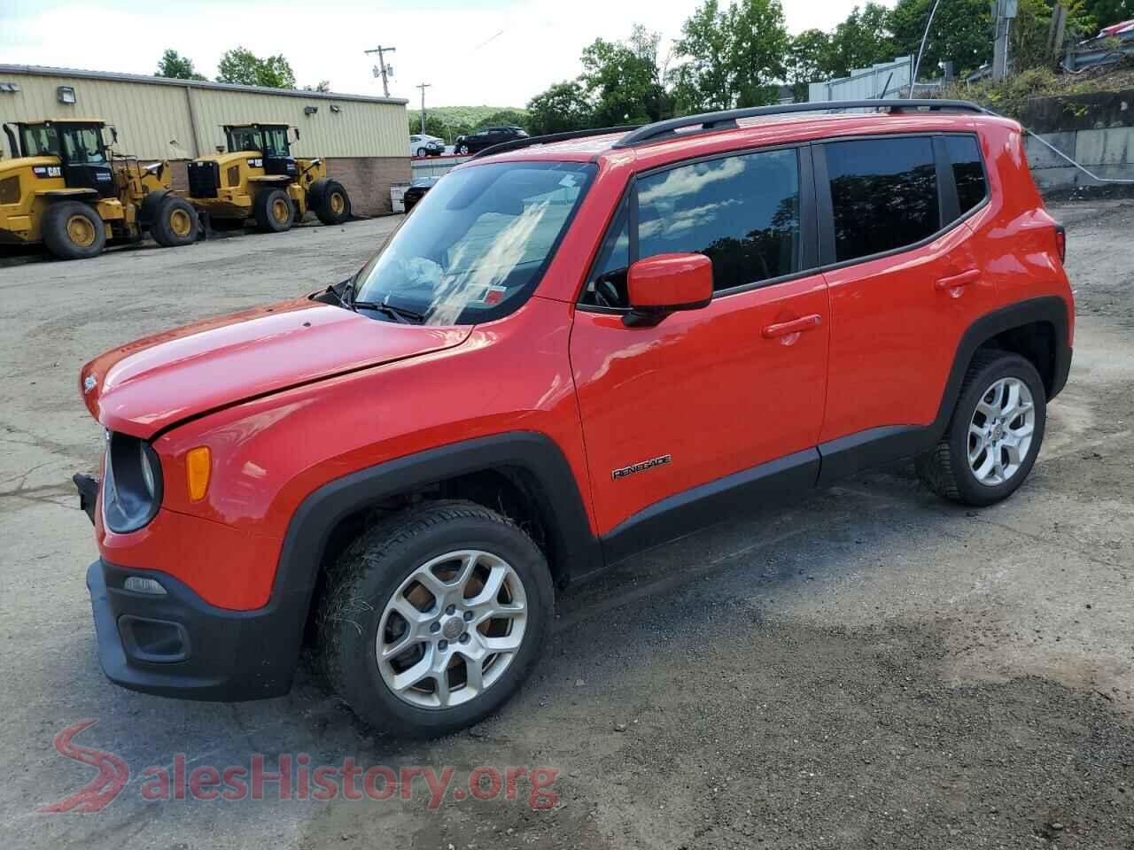 2016 JEEP RENEGADE — VIN ZACCJBBT1GPD21112