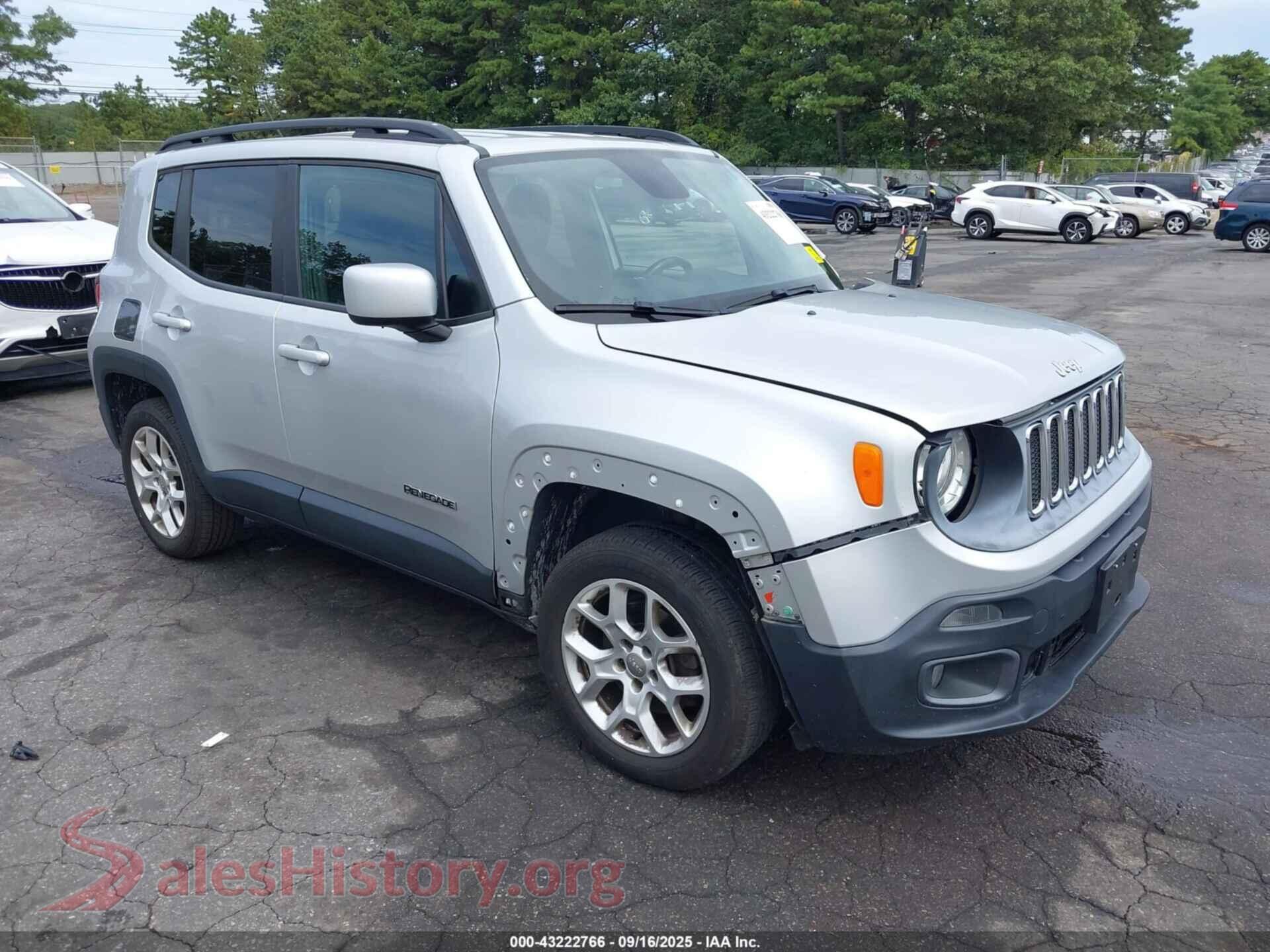 2015 JEEP RENEGADE — VIN ZACCJBBT3FPC07756