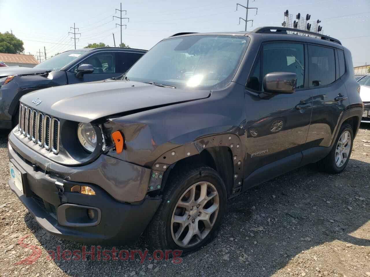 2016 JEEP RENEGADE — VIN ZACCJBBT6GPE36076