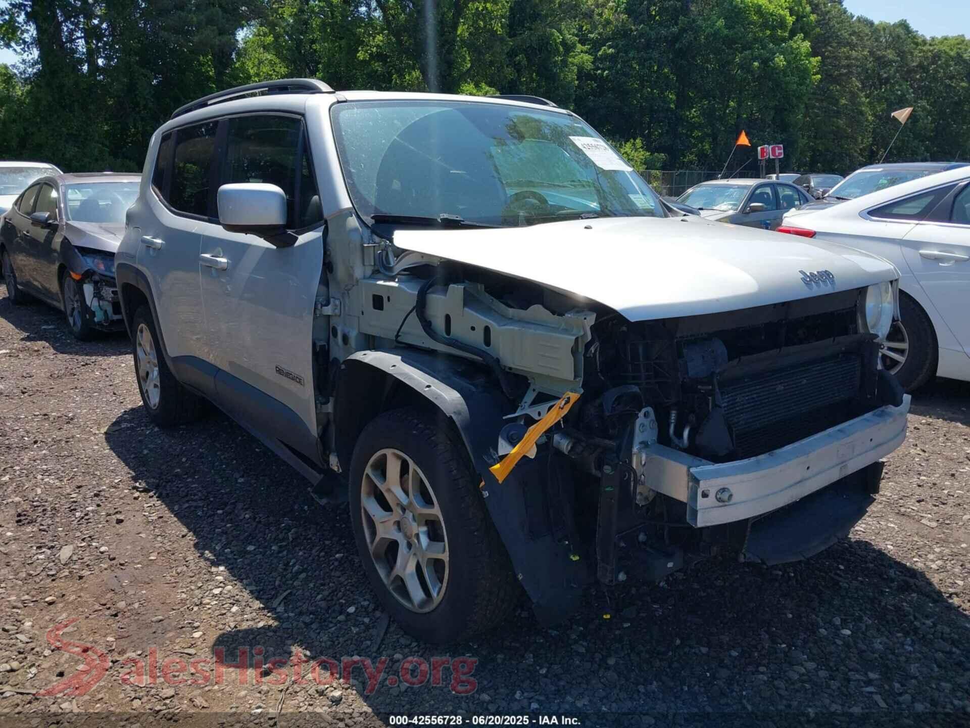 2015 JEEP RENEGADE — VIN ZACCJBBT8FPB39969