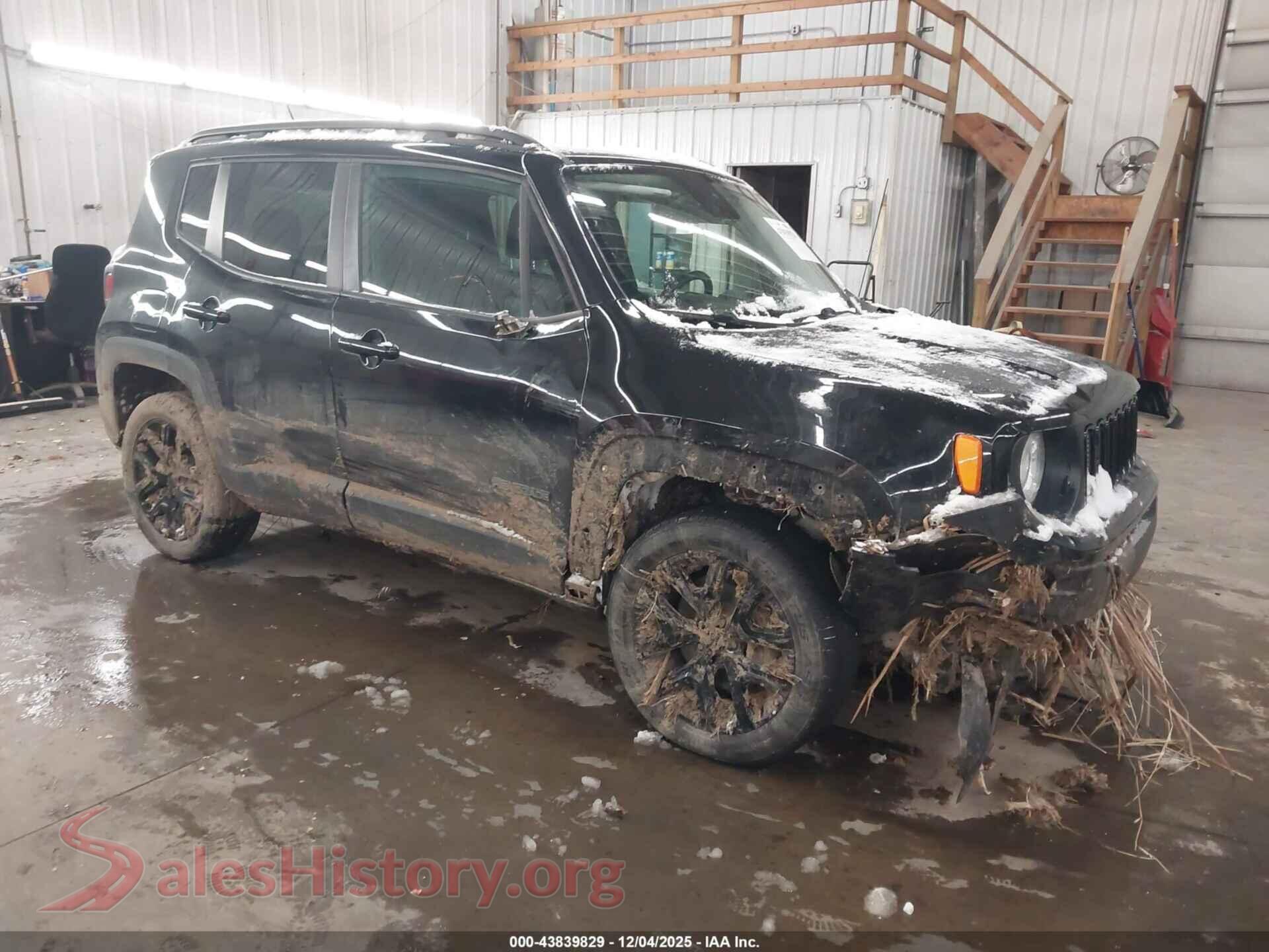 2016 JEEP RENEGADE — VIN ZACCJBBT8GPD39915