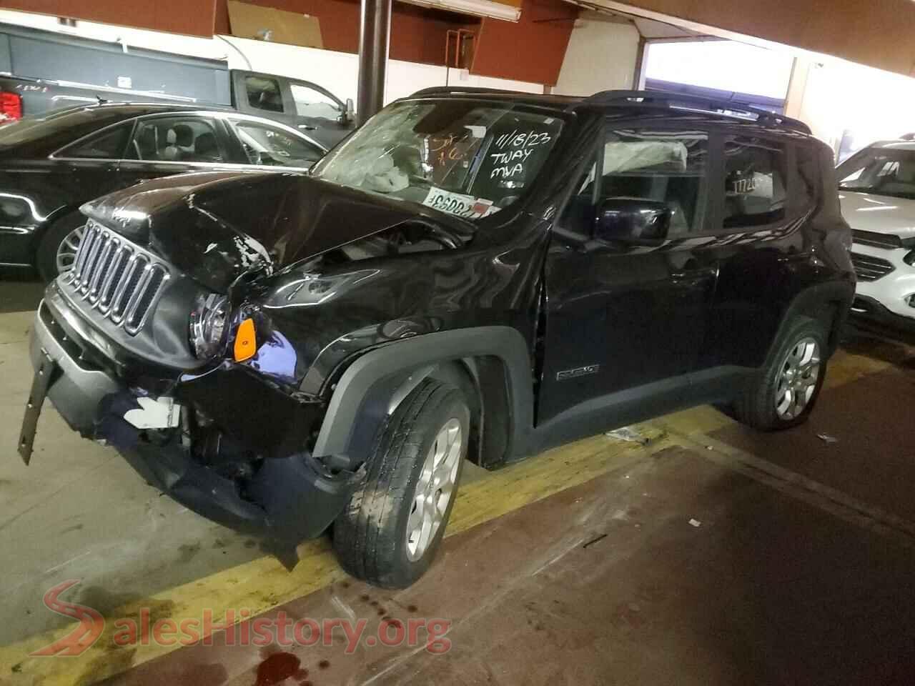 2016 JEEP RENEGADE — VIN ZACCJBBT8GPE30666