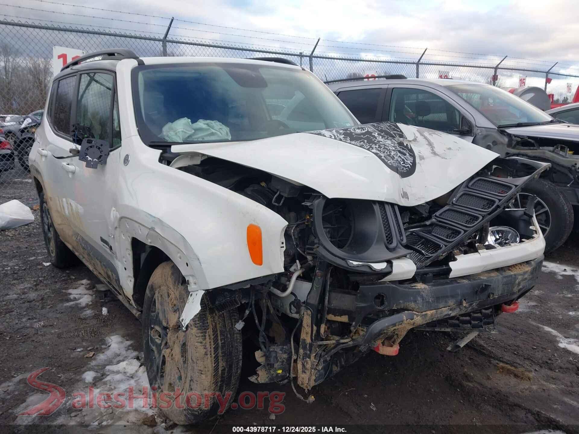 2017 JEEP RENEGADE — VIN ZACCJBCB2HPE88991