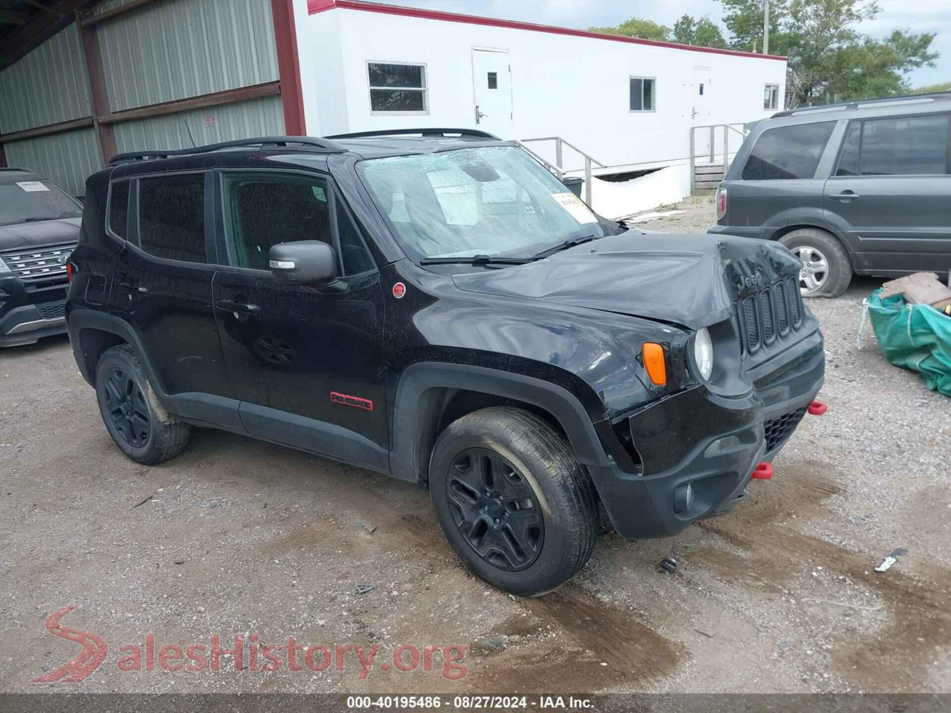 2018 JEEP RENEGADE — VIN ZACCJBCB5JPH91639