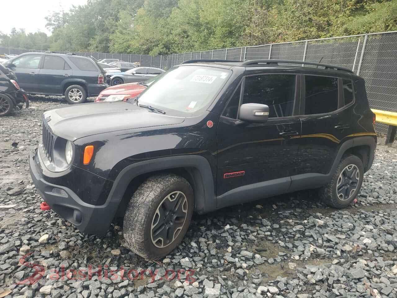 2017 JEEP RENEGADE — VIN ZACCJBCB7HPE58532