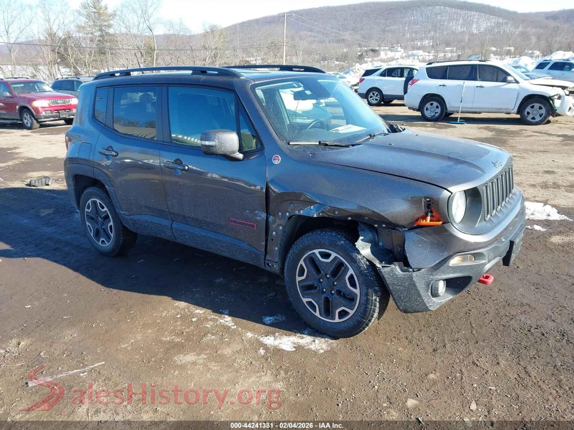 2016 JEEP RENEGADE — VIN ZACCJBCT9GPE11087