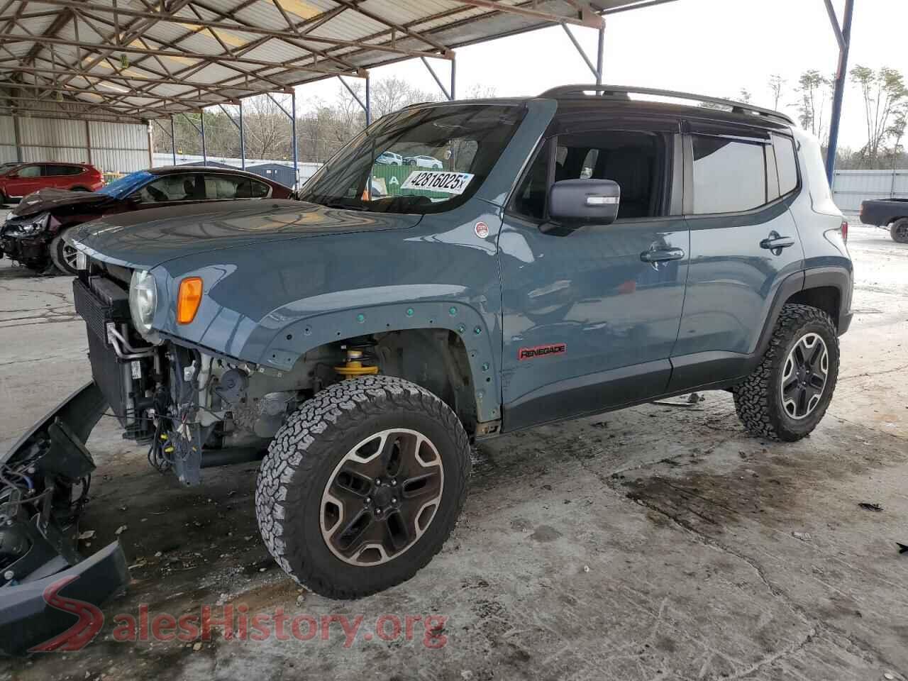 2016 JEEP RENEGADE — VIN ZACCJBCTXGPD76818