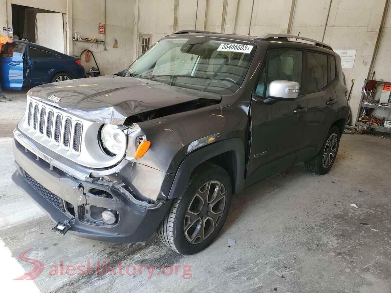 2017 JEEP RENEGADE — VIN ZACCJBDB7HPG61192