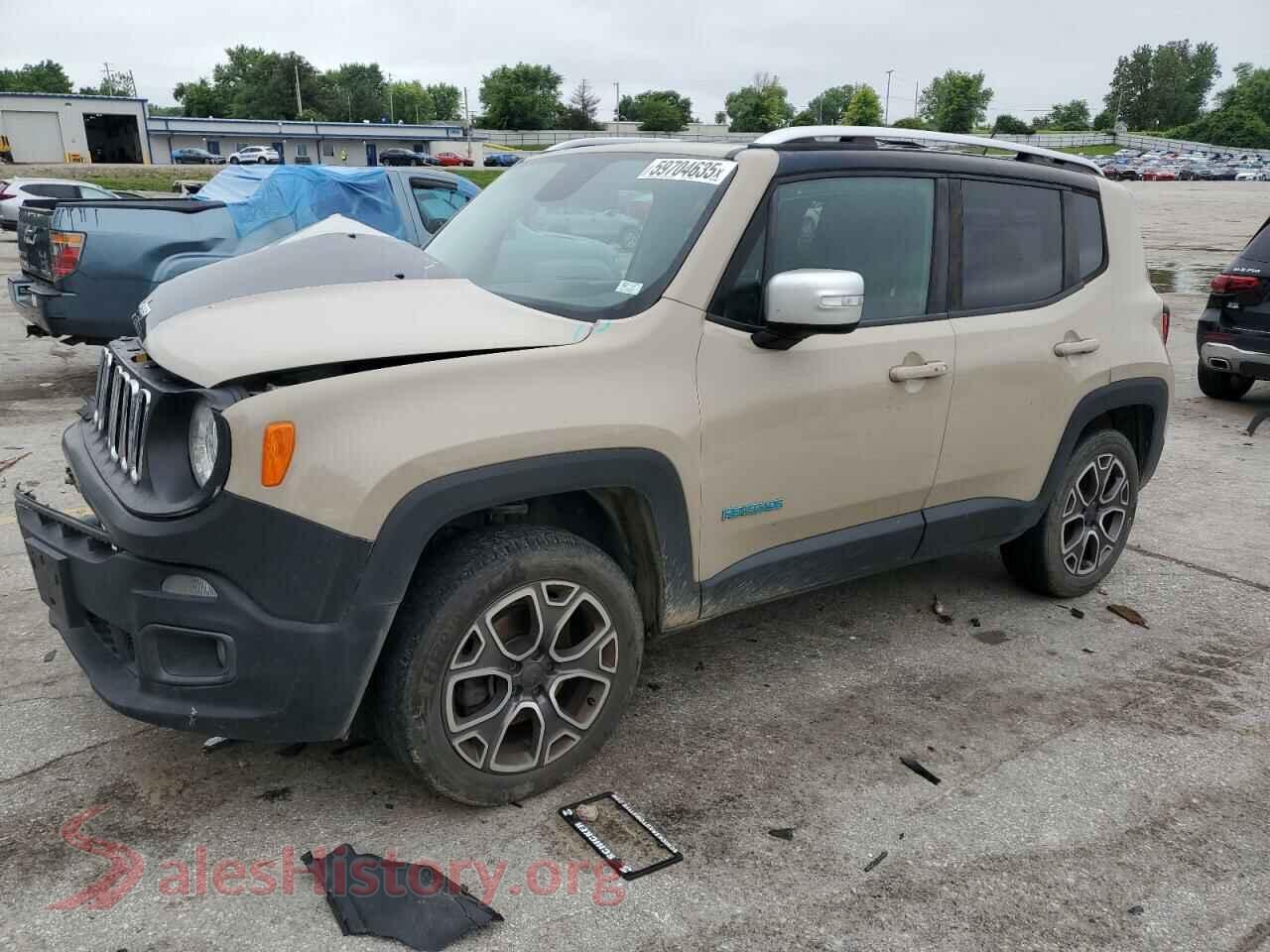 2015 JEEP RENEGADE — VIN ZACCJBDT0FPB60492