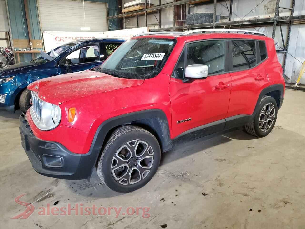 2015 JEEP RENEGADE — VIN ZACCJBDT0FPC12829