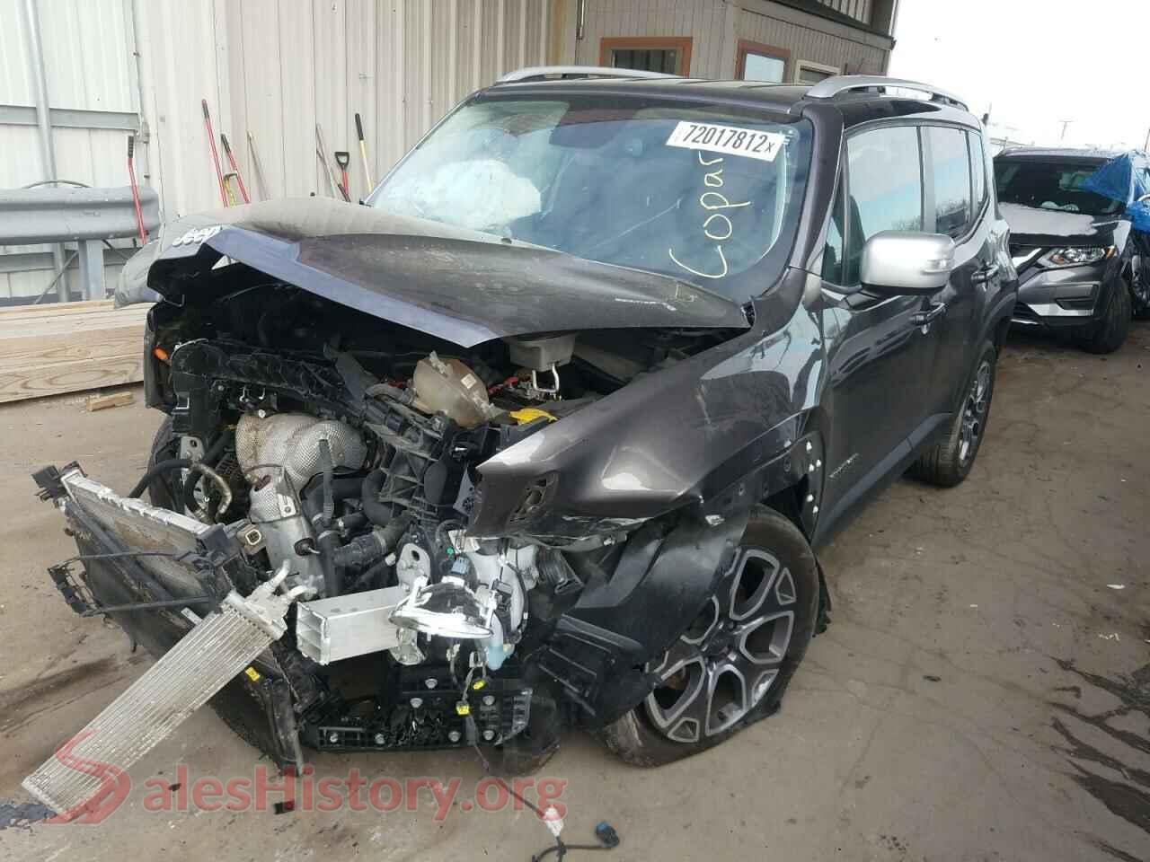 2016 JEEP RENEGADE — VIN ZACCJBDT4GPD93810
