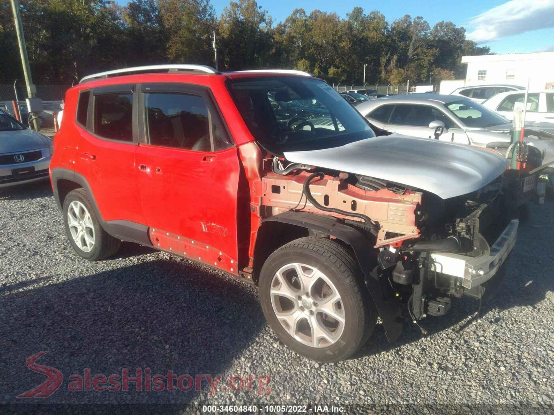 2015 JEEP RENEGADE — VIN ZACCJBDT6FPC05996