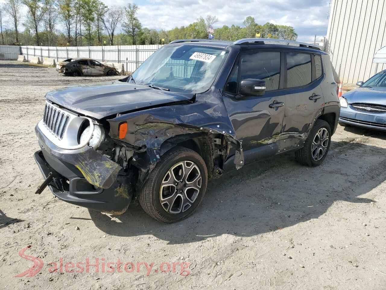 2016 JEEP RENEGADE — VIN ZACCJBDTXGPD63890